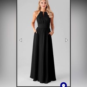 Kennedy Blue black bridesmaid dress “Bailey” size 2